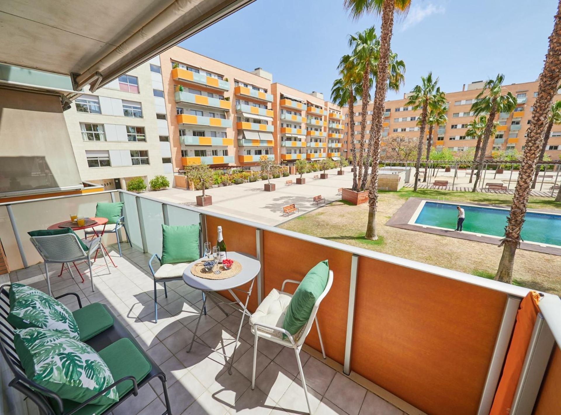 Vila Olimpica Pool Suites Барселона Экстерьер фото